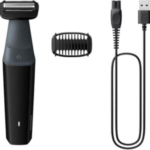 philips bodygroom series 3000 waterproof crotch and body trimmer comfortable close shave for all b 1546.4